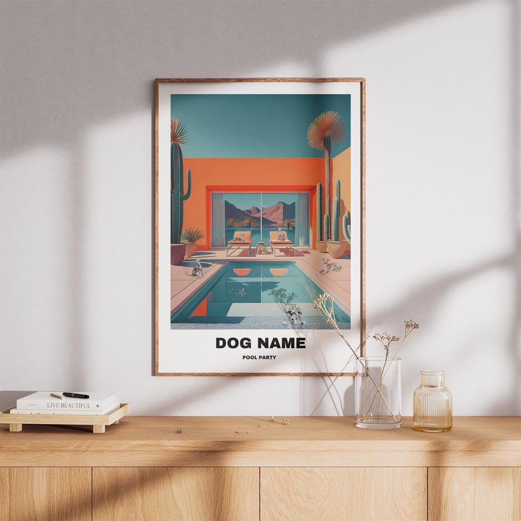 Italian Greyhound Custom Pool Party WITH TEXT image 8