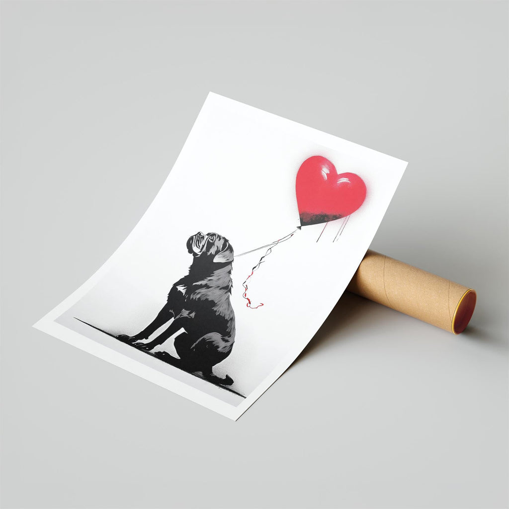 Mastiff DOGSY Series inspired by the Art of Banksy image 6