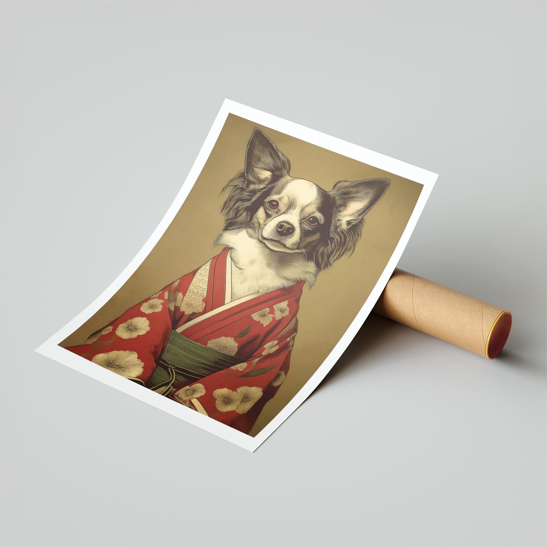 Papillon Japanse Kimono Dog Series image 6
