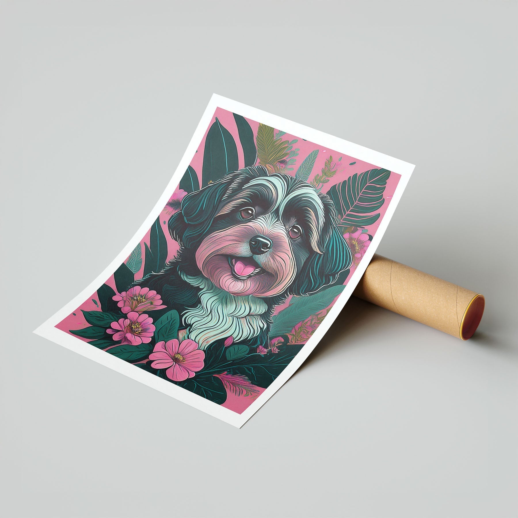 Havanese Flowery Dog image 7