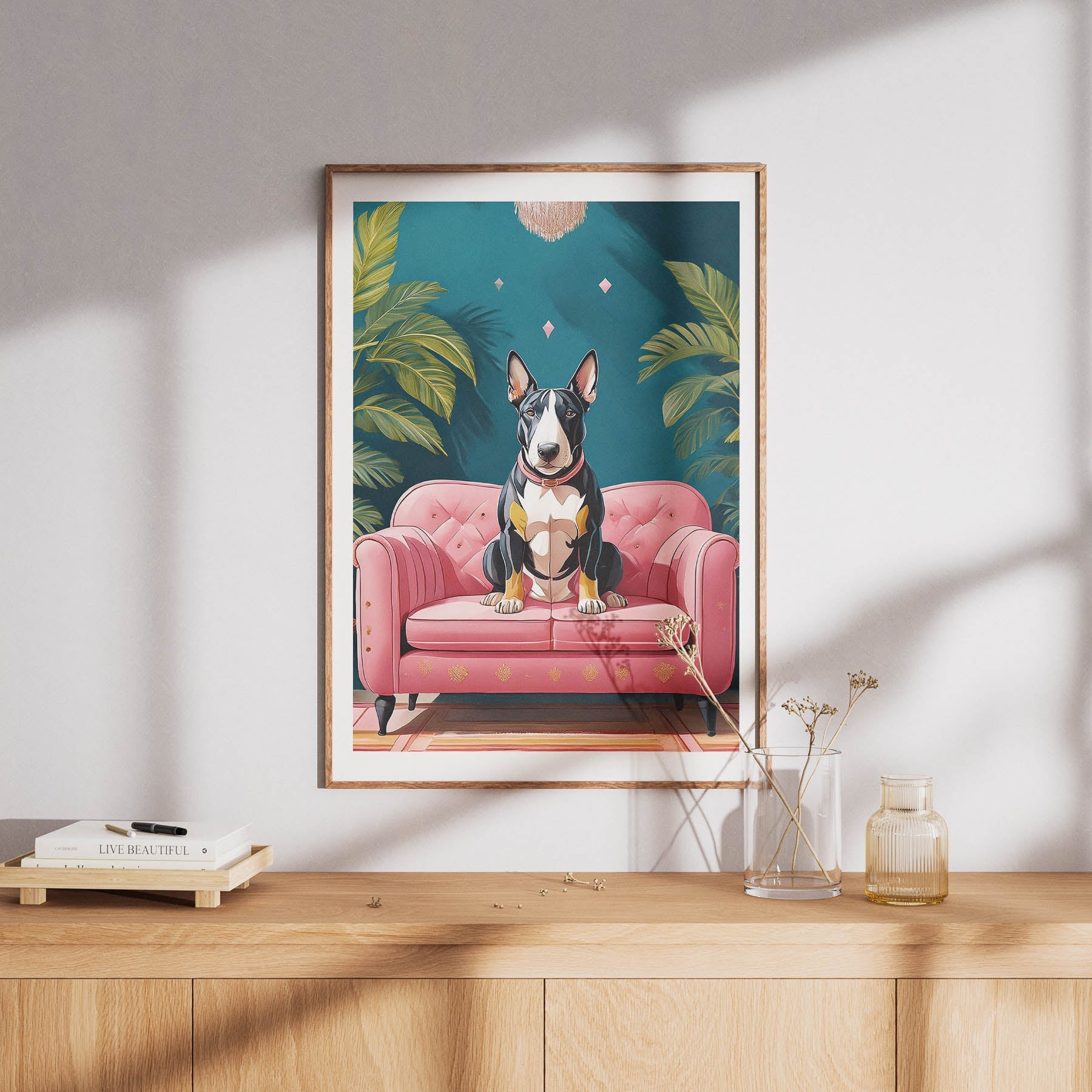 Bull Terrier  Just Lounging Around image 8