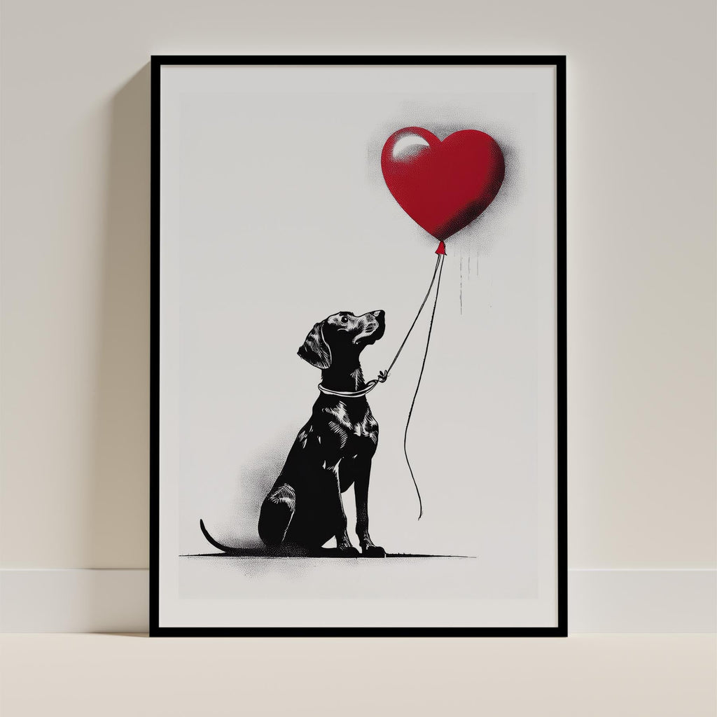 Rhoedesian Ridgeback DOGSY Series inspired by the Art of Banksy image 0