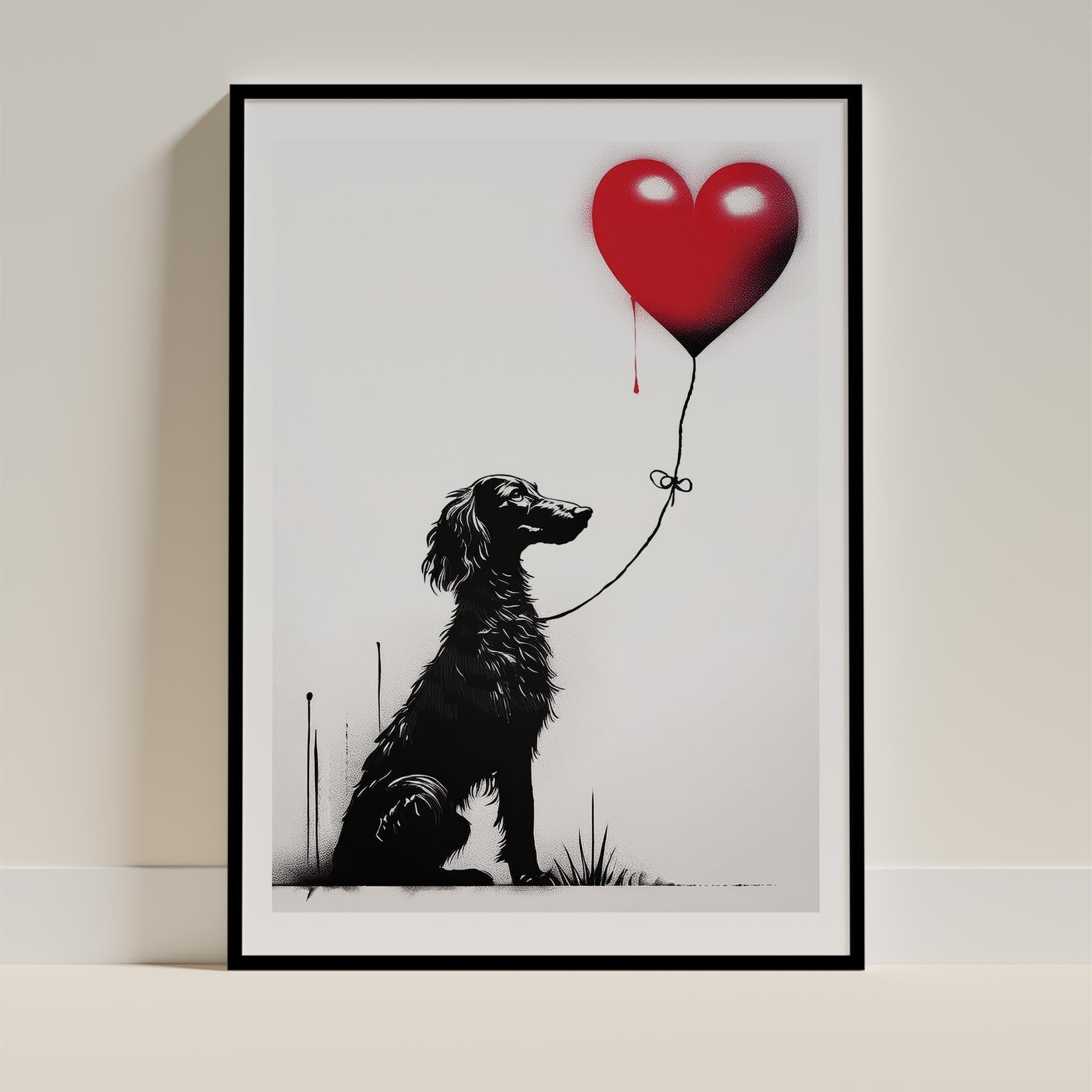 Borzoi Dog Art Print Unframed | 7 Unique Designs | Wall Art Gift for Dog Lovers - Image 4 | Dogsy & Co
