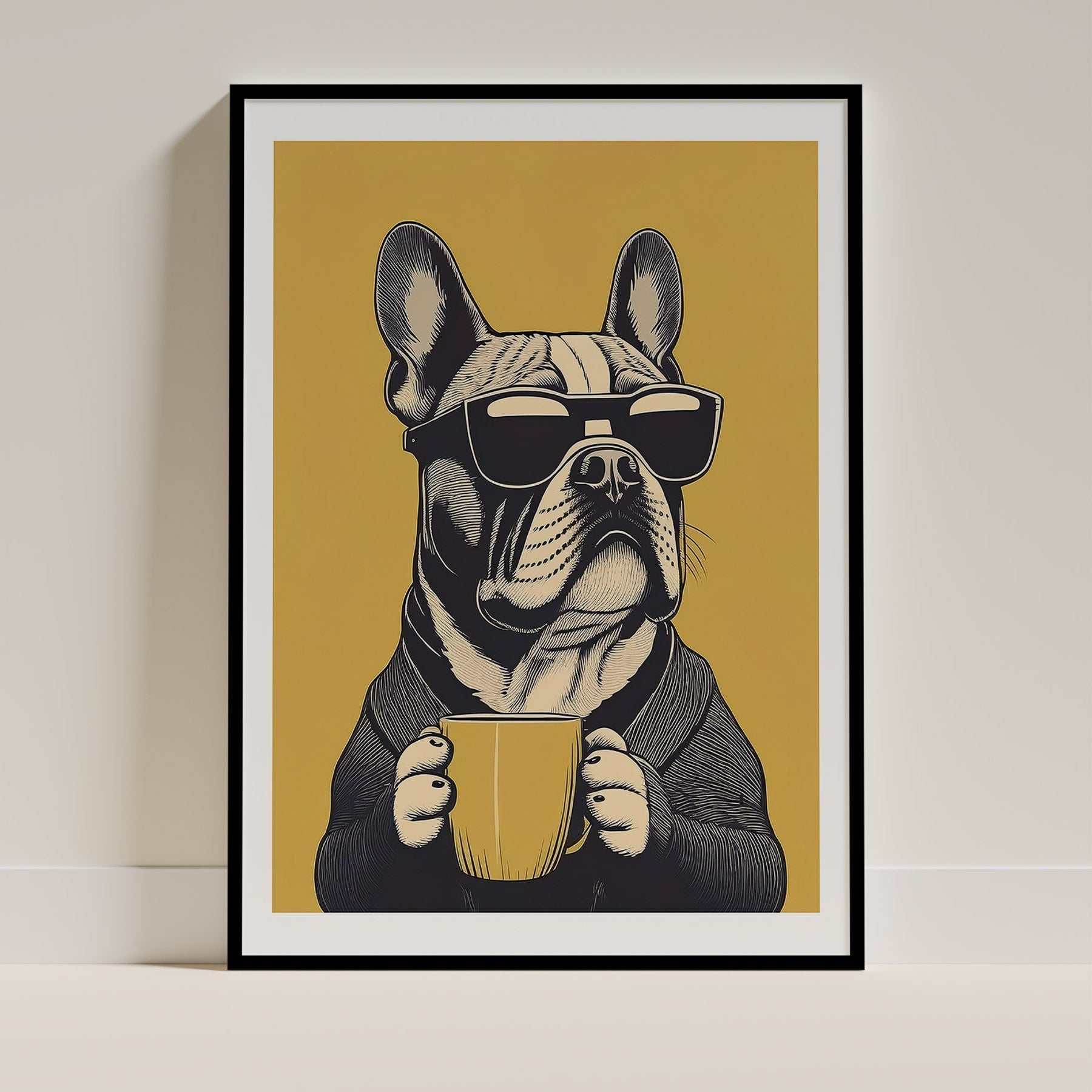 English Bulldog Dog Art Print Unframed Vol 2 | 11 Unique Designs | Wall Art Gift for Dog Lovers - Image 9 | Dogsy & Co