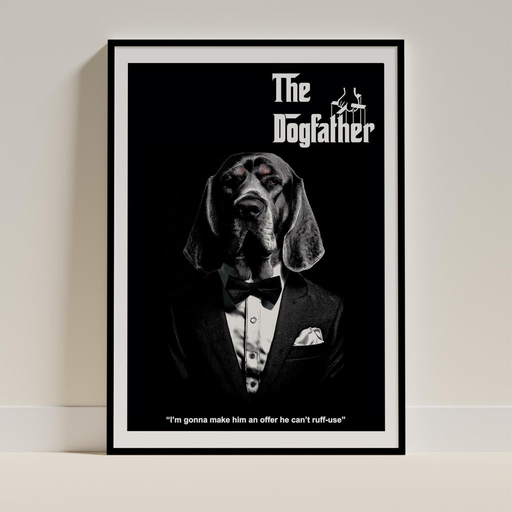 Bloodhound Mafia Dog Series image 0