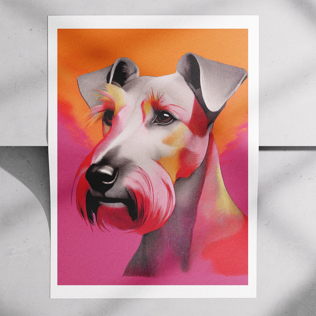 Irish Terrier Modern Pop Dog Series image 7