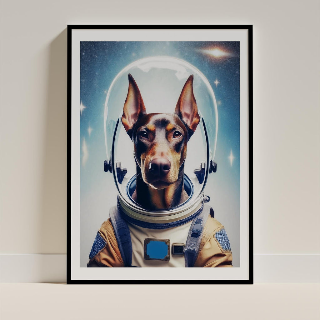 Doberman Astronaut Dog Series image 12