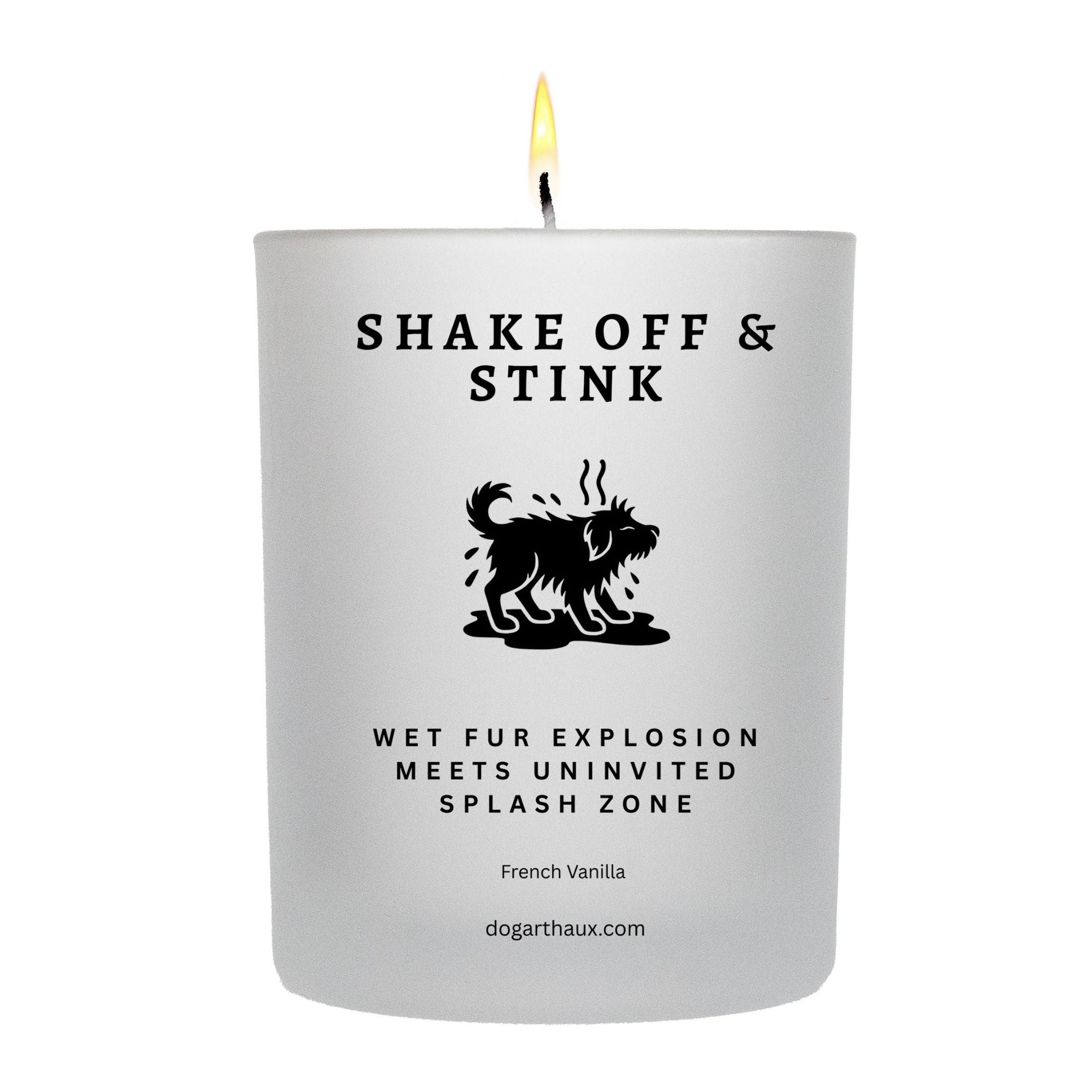 Shake Off & Stink Candle