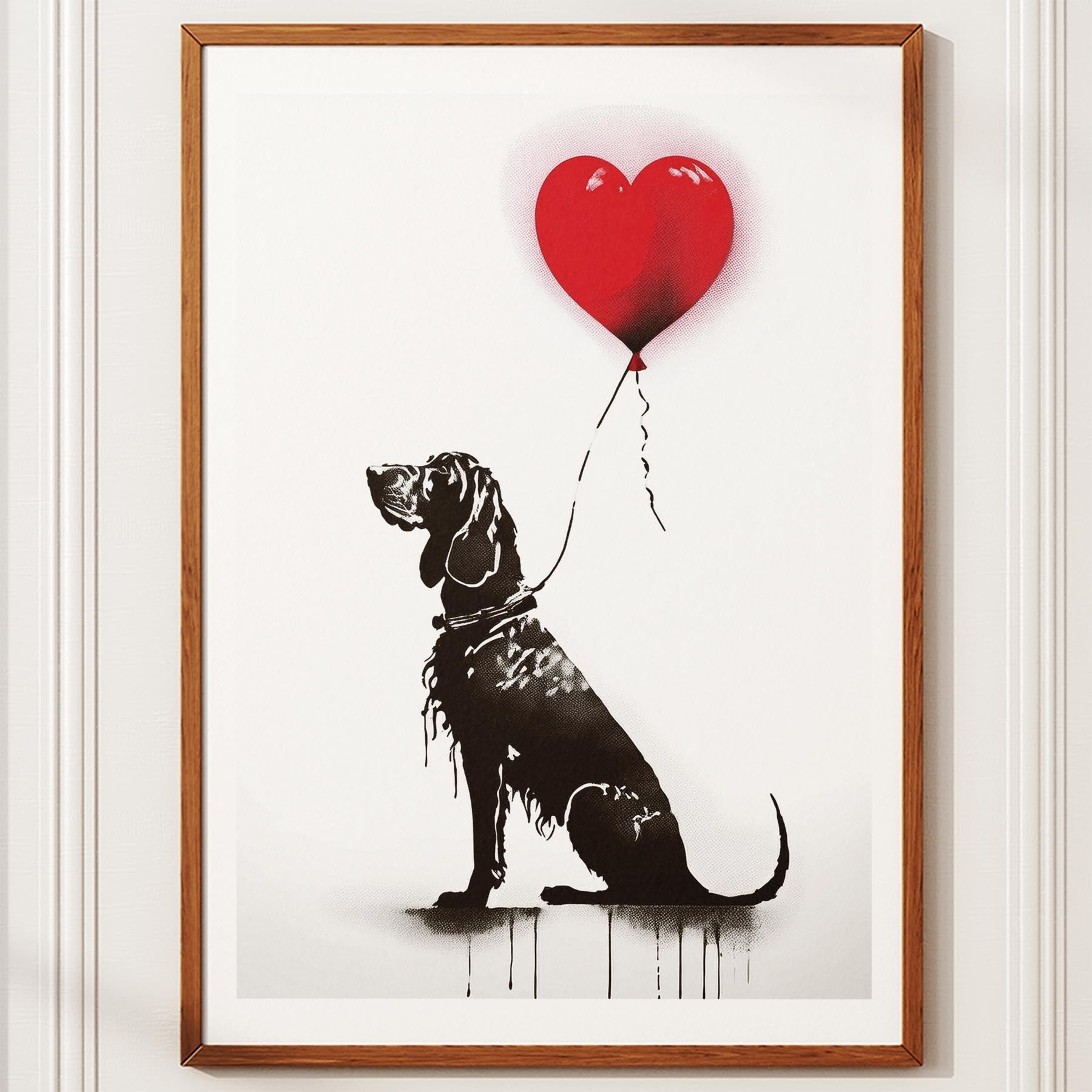 Bloodhound DOGSY Series inspired by the Art of Banksy image 10