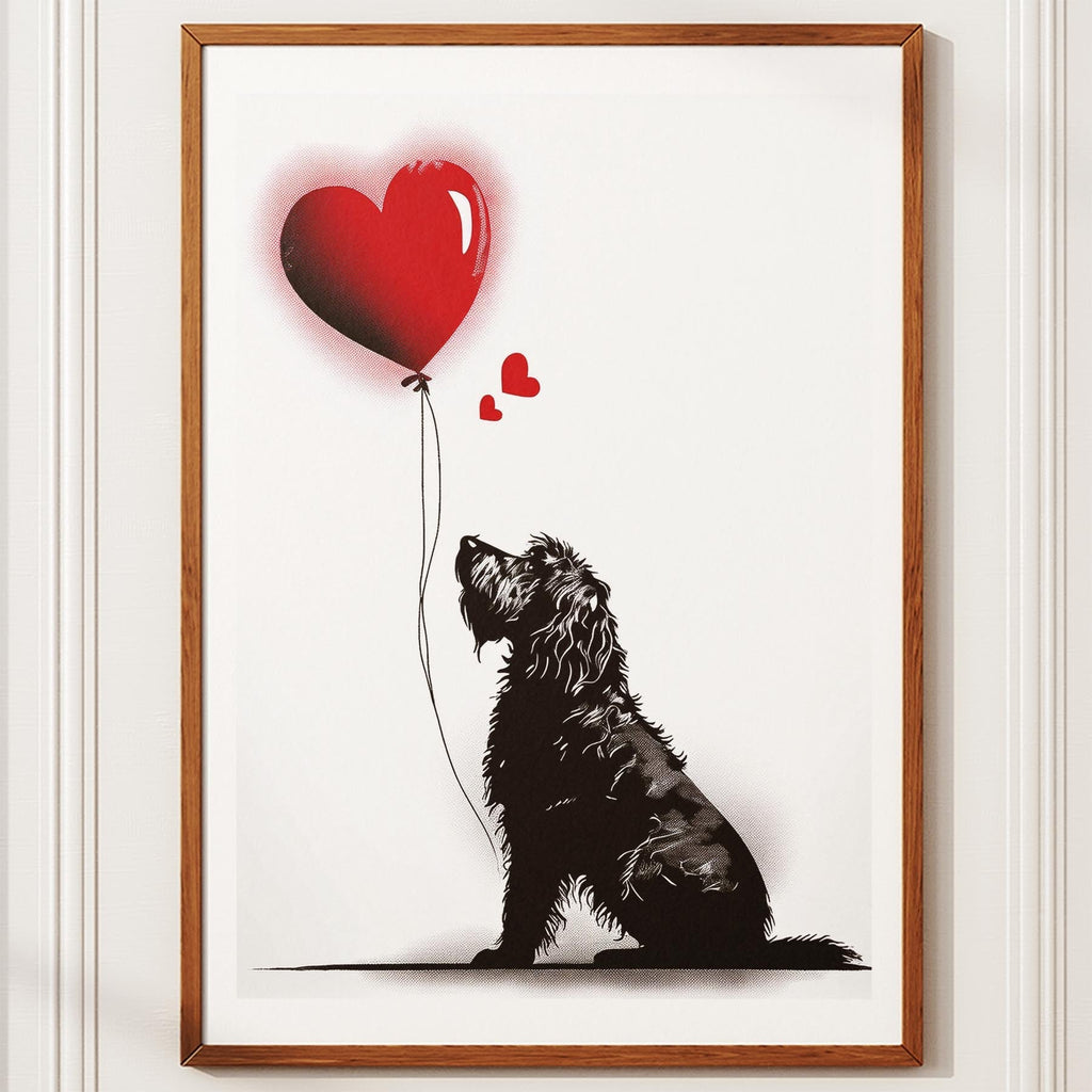 Old English Sheepdog DOGSY Series inspired by the Art of Banksy image 10