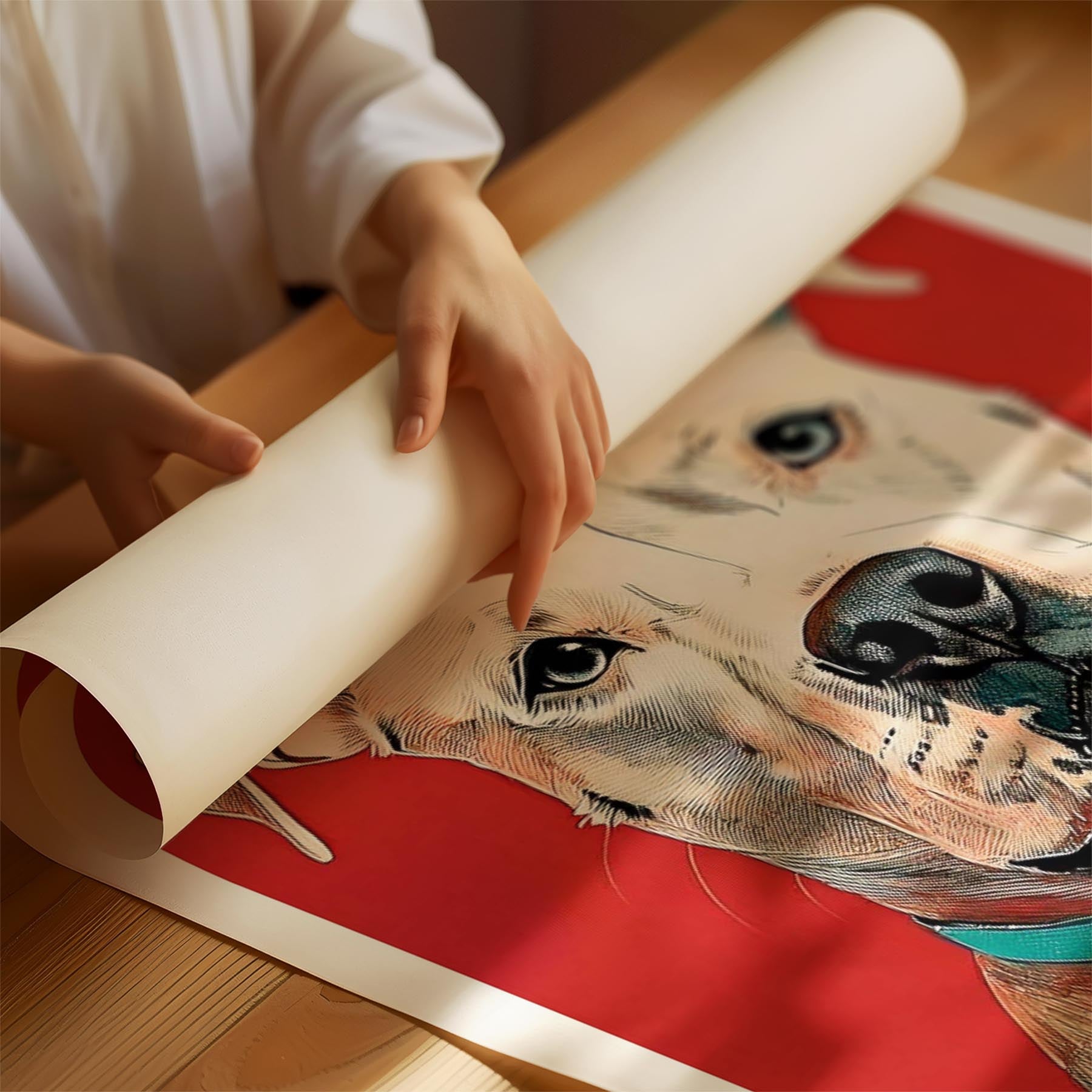 American Pitbull Terrier Red Dog Series image 1