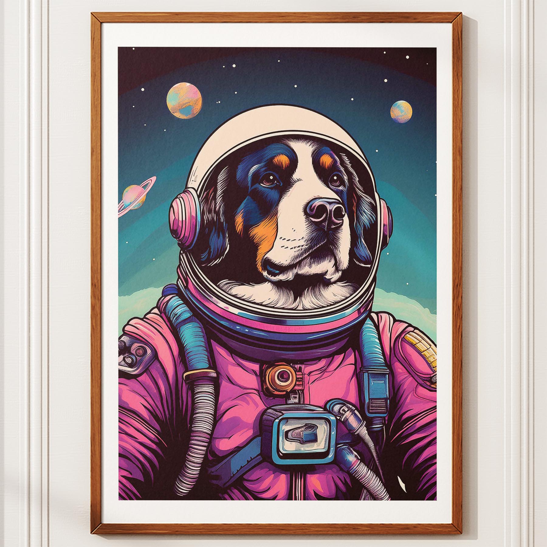 Bernese Mountain Dog Space Dogs Series image 9
