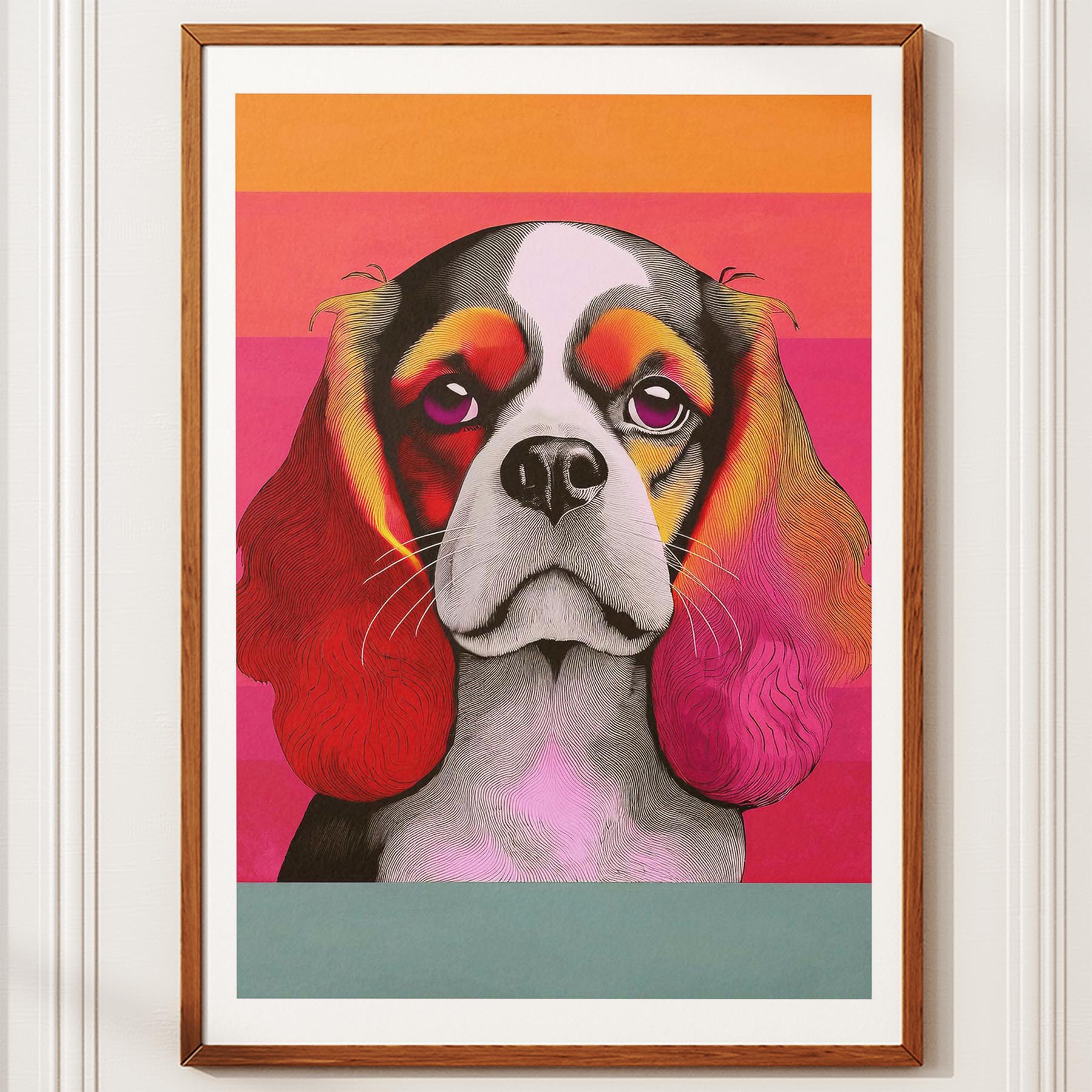 Cavalier Spaniel Modern Pop Dog Series image 10