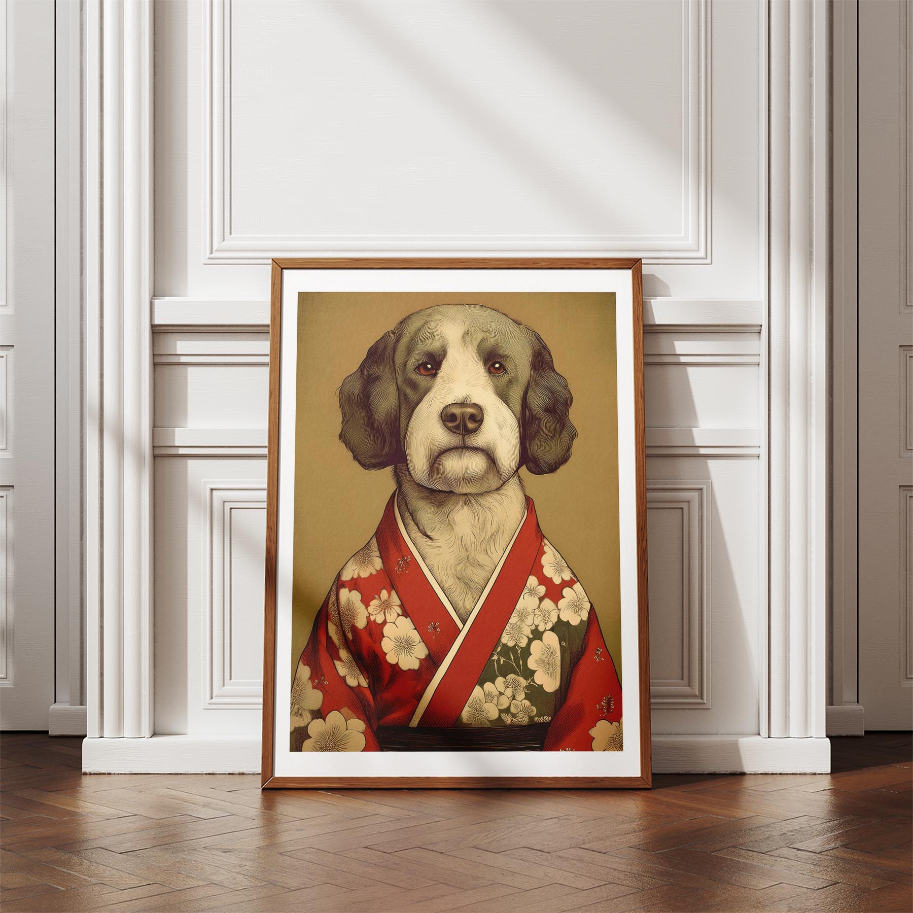 Spanish Water Dog Japanse Kimono Dog Series image 4