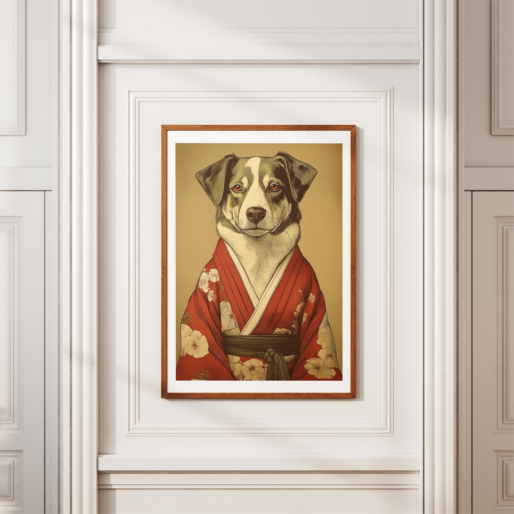 Australian Shepherd Japanse Kimono Dog Series image 3