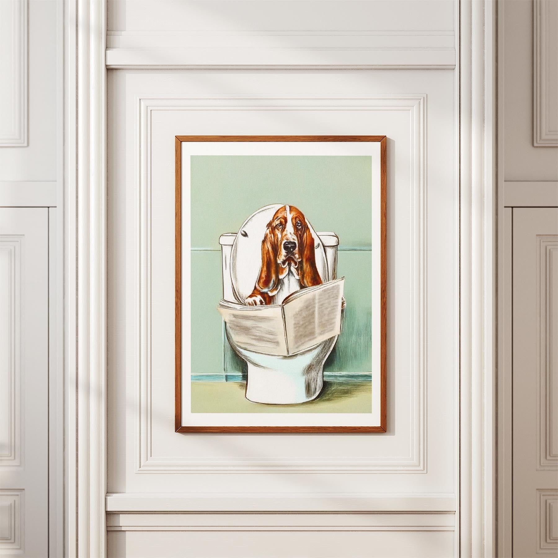 Beagle Toilet Humour Dog Series 3 image 3