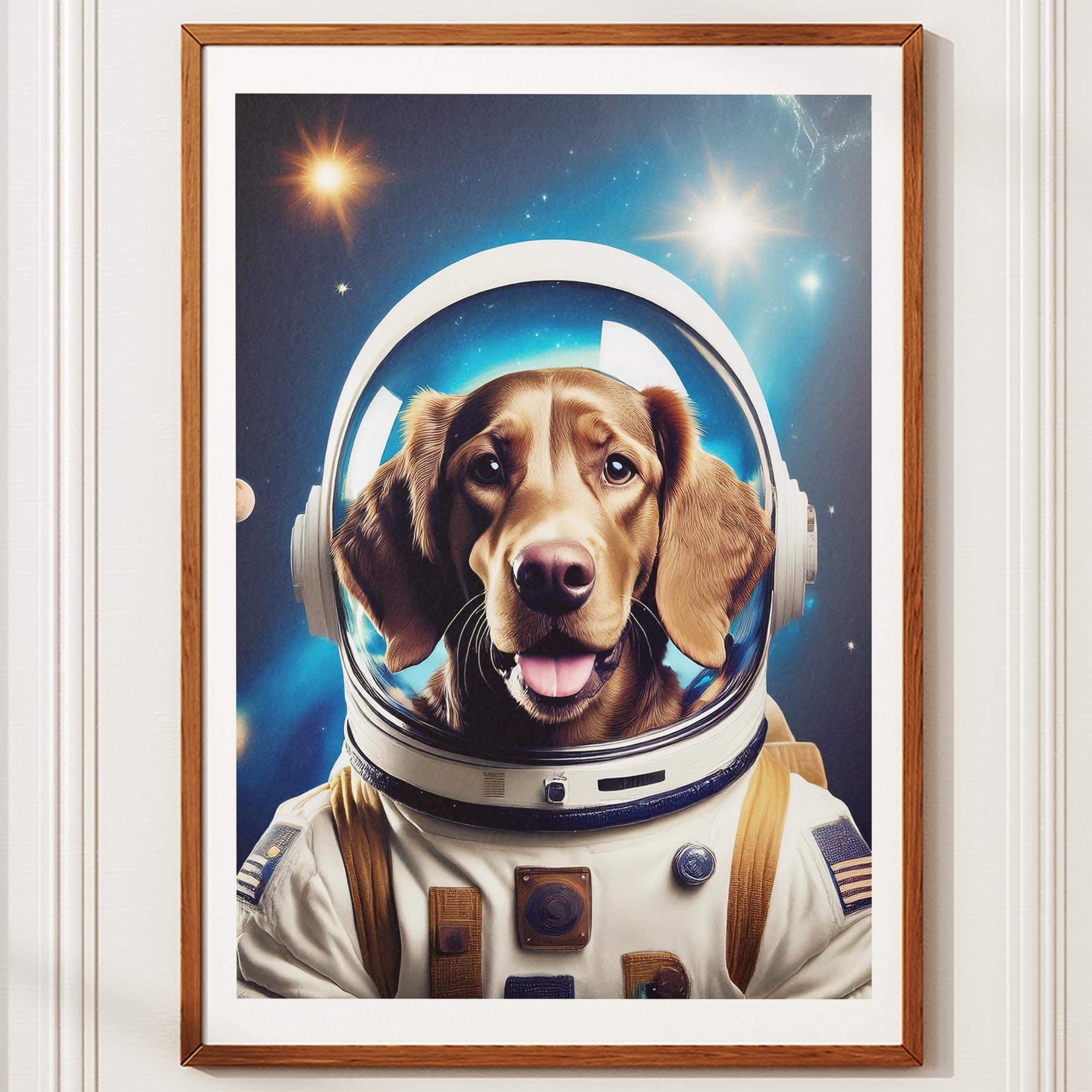 Gordon Setter Astronaut Dog Series image 10