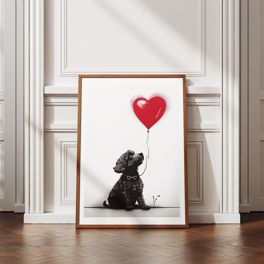 Maltese DOGSY Series inspired by the Art of Banksy image 4