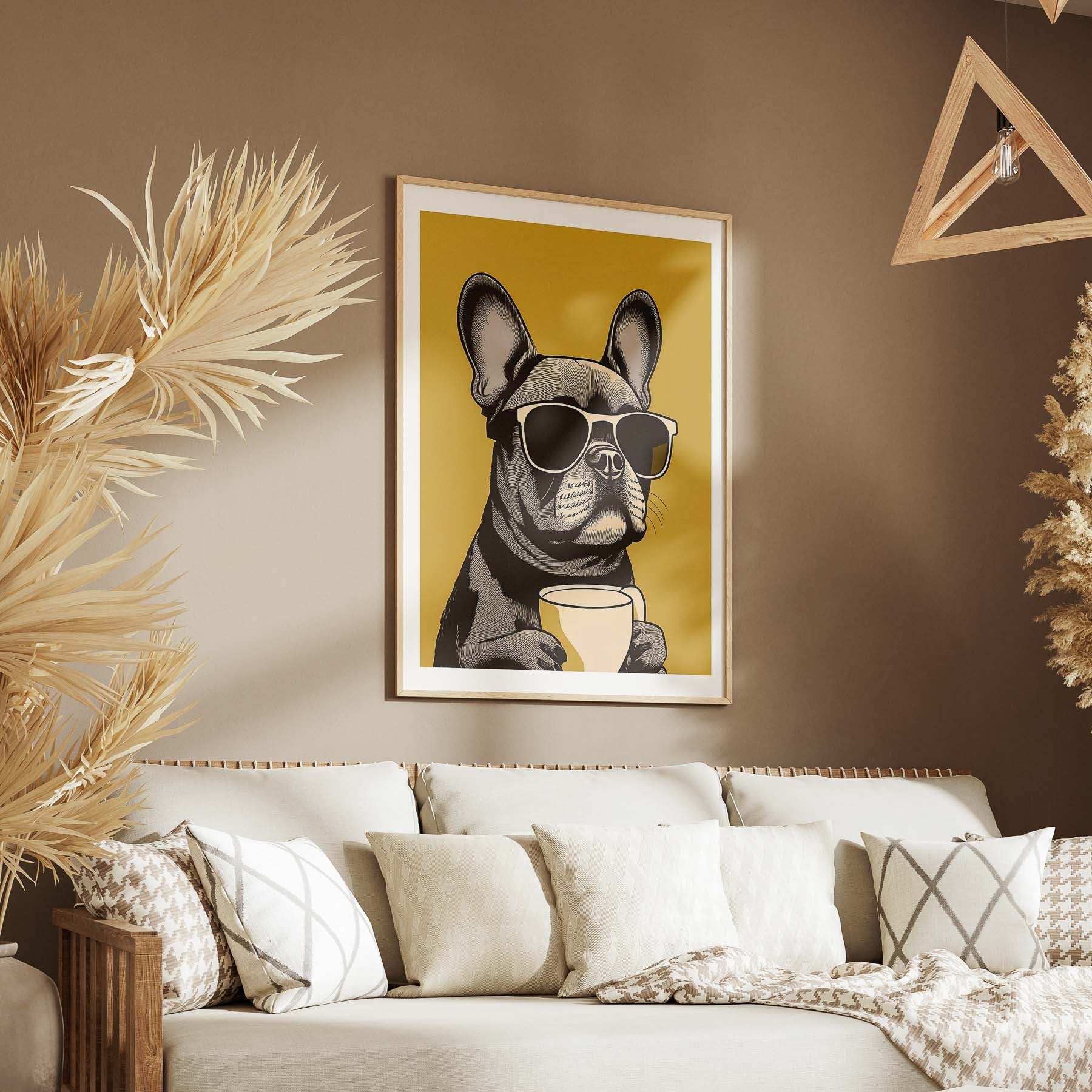French Bulldog Chillin Coffee Dog image 5