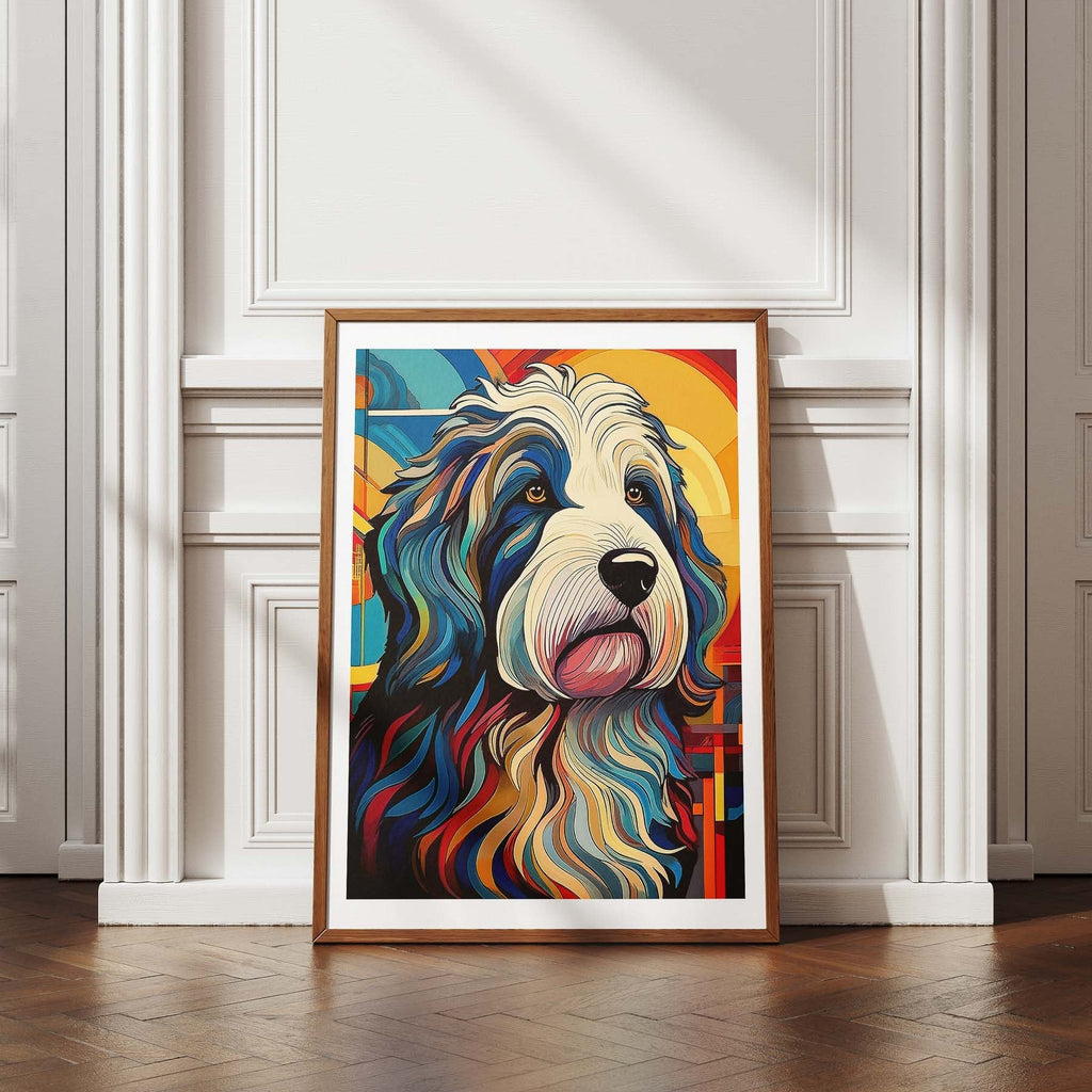 Old English Sheepdog Colour Graphics image 4