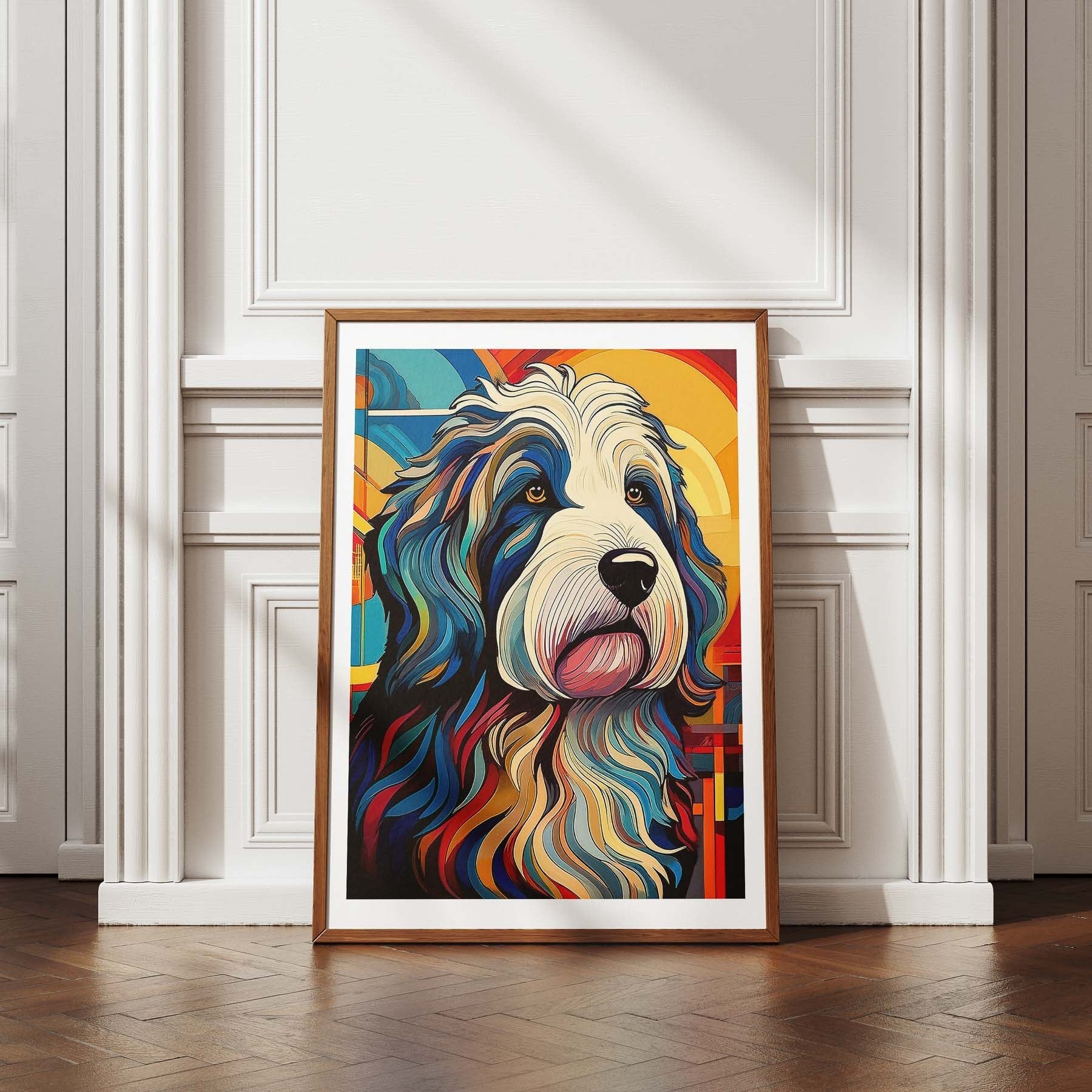 Old English Sheepdog Colour Graphics image 4