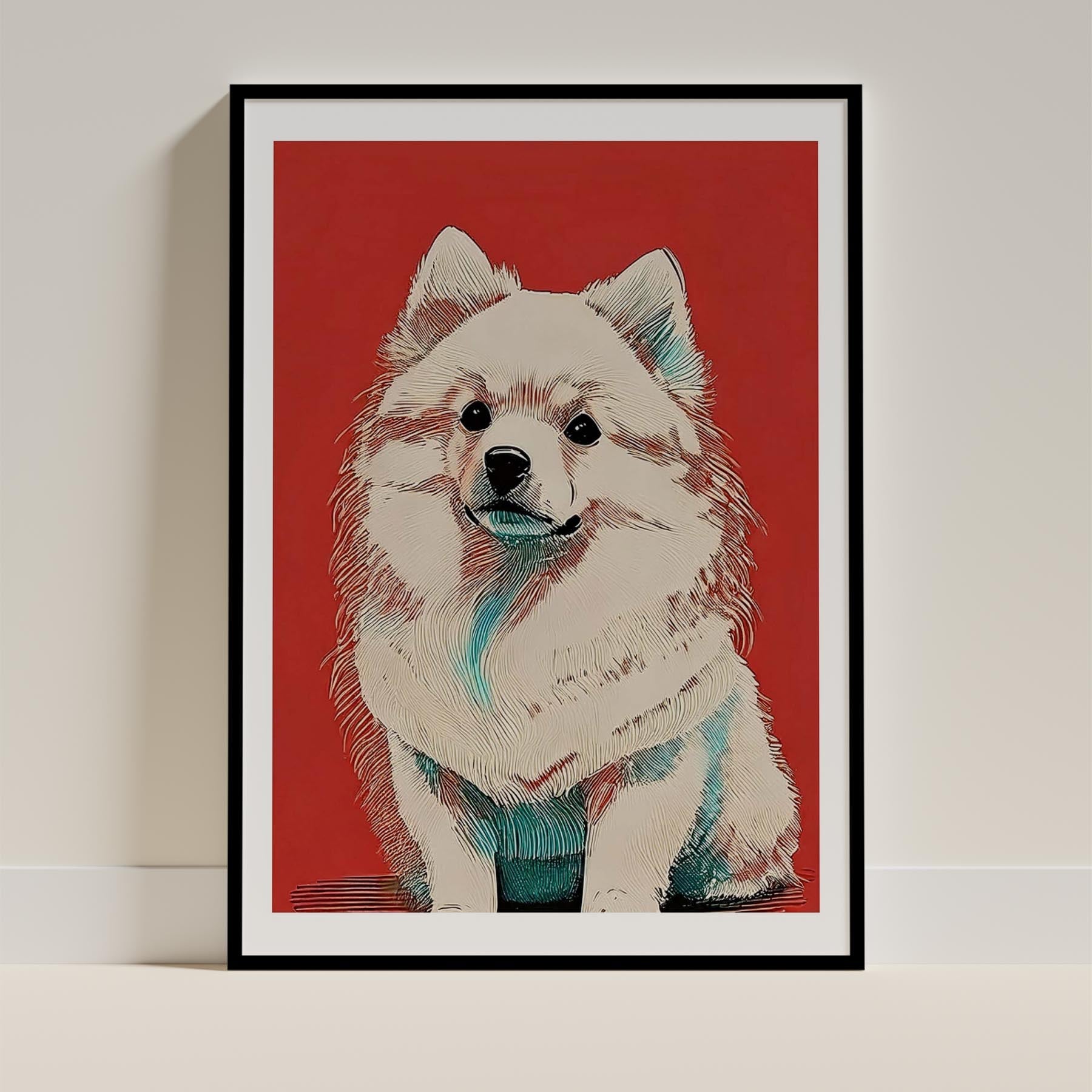 Pomeranian Dog Art Print Unframed Vol 1 | 11 Unique Designs | Wall Art Gift for Dog Lovers - Image 2 | Dogsy & Co
