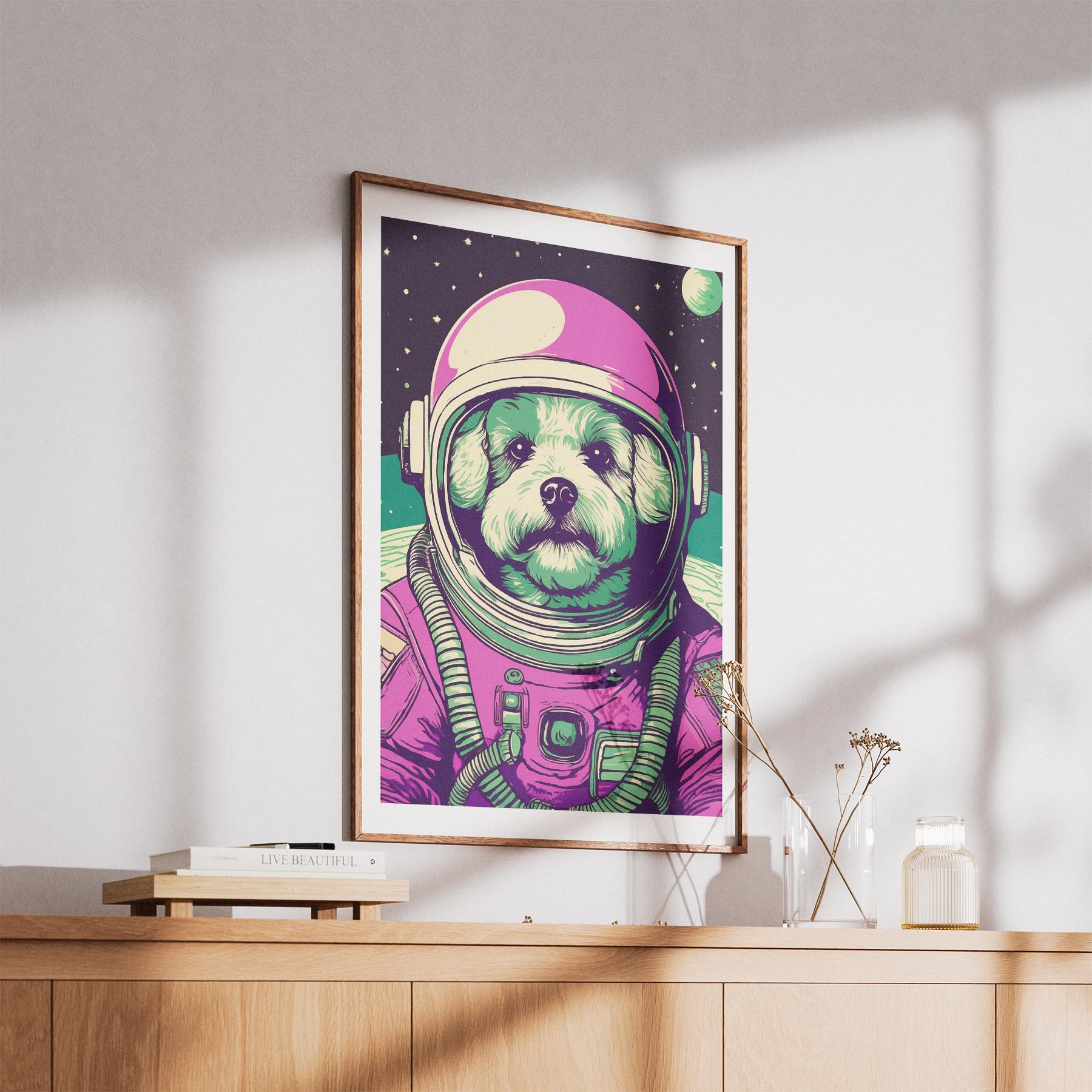 Bichon Frise Space Dogs Series image 5