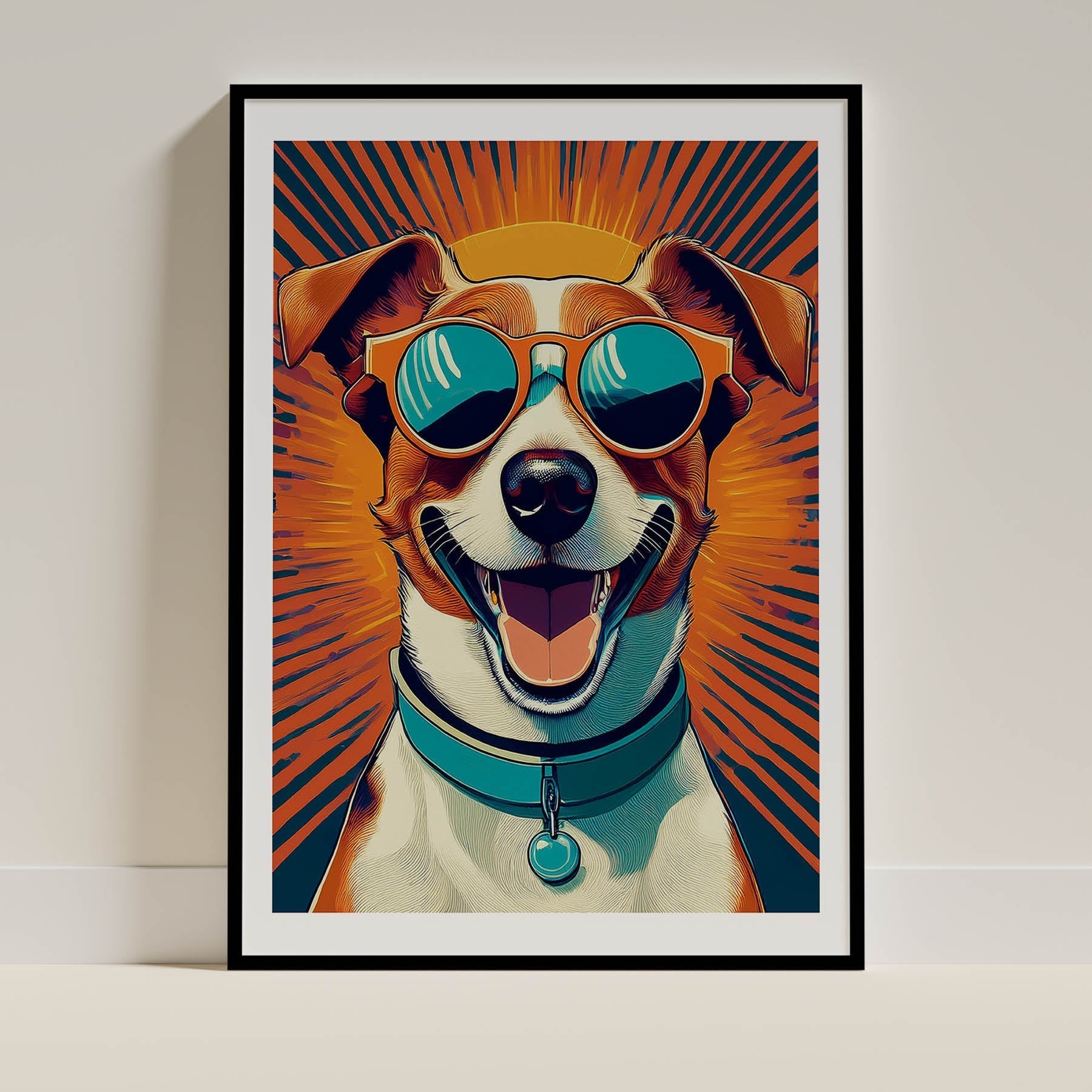 Jack Russell Terrier Dog Art Print Unframed Vol 1 | 11 Unique Designs | Wall Art Gift for Dog Lovers - Image 11 | Dogsy & Co
