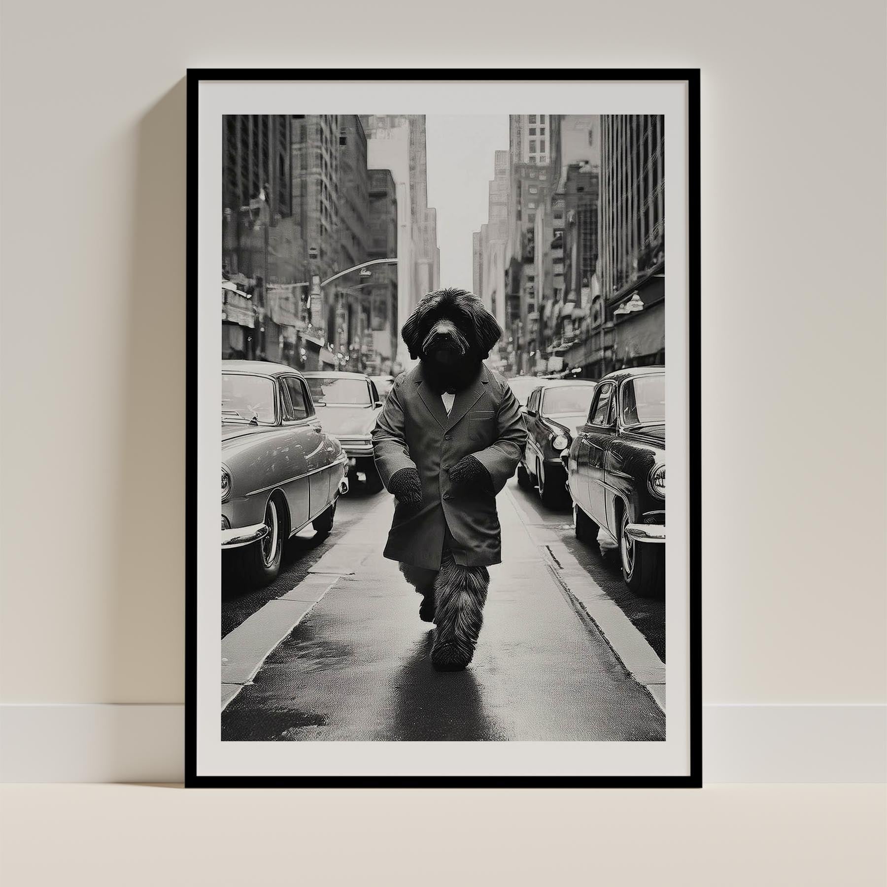 Newfoundland Dog Art Print Unframed Vol 1 | 11 Unique Designs | Wall Art Gift for Dog Lovers - Image 3 | Dogsy & Co