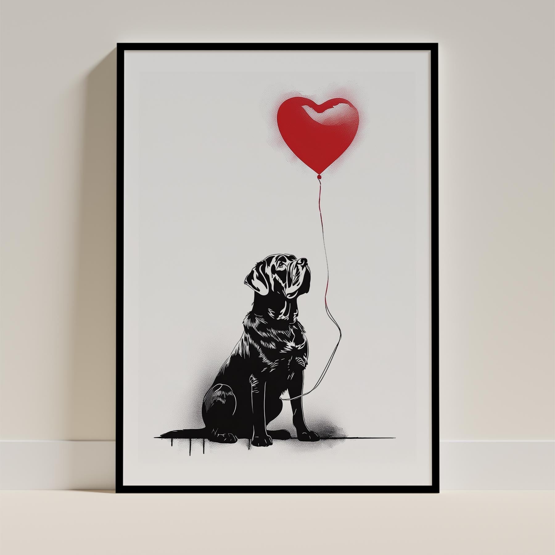 Neapolitan Mastiff Dog Art Print Unframed | 6 Unique Designs | Wall Art Gift for Dog Lovers - Image 3 | Dogsy & Co