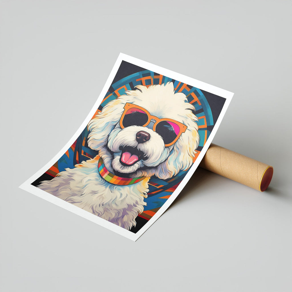 Bichon Frise In Colourful Sunnies 2 image 7