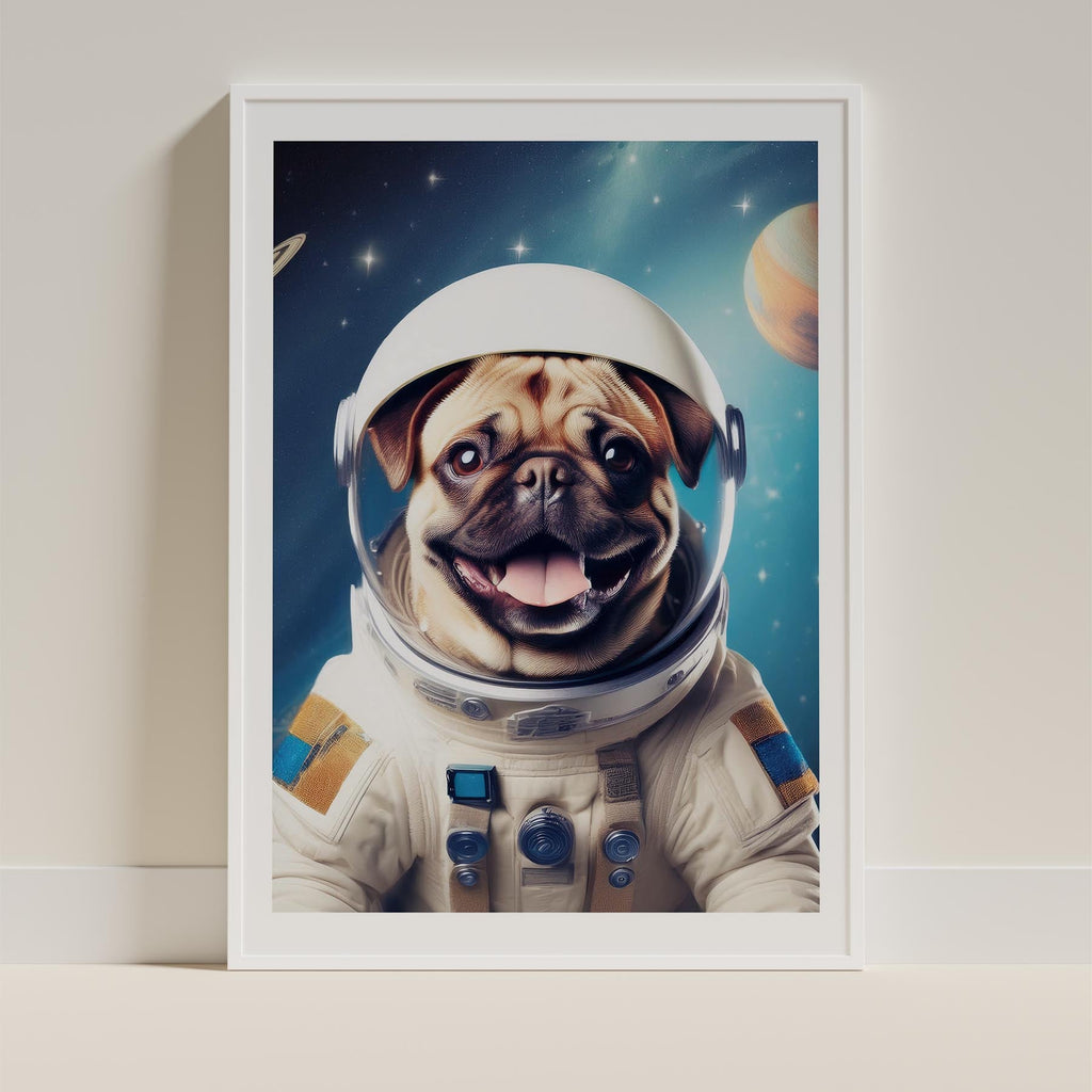 Pug Astronaut Dog Series image 9
