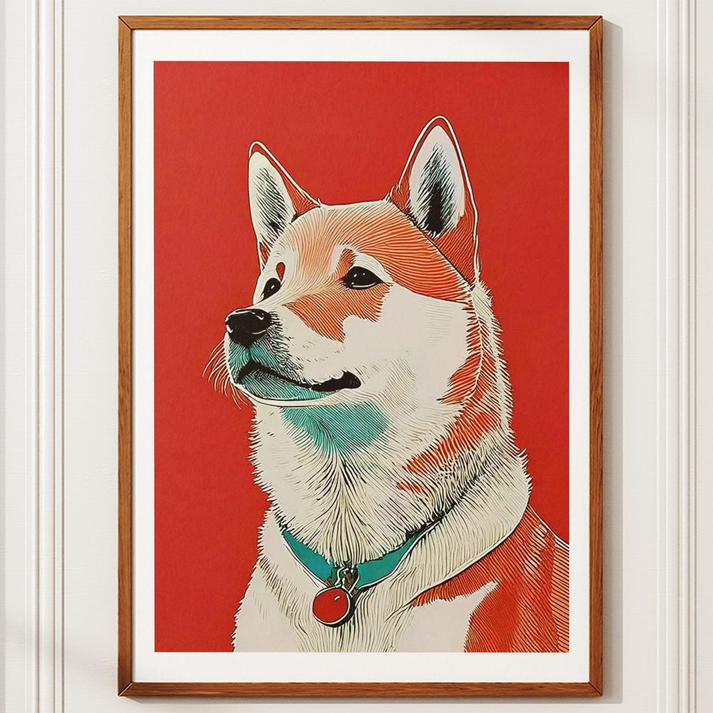 Shiba Red Dog Series image 10