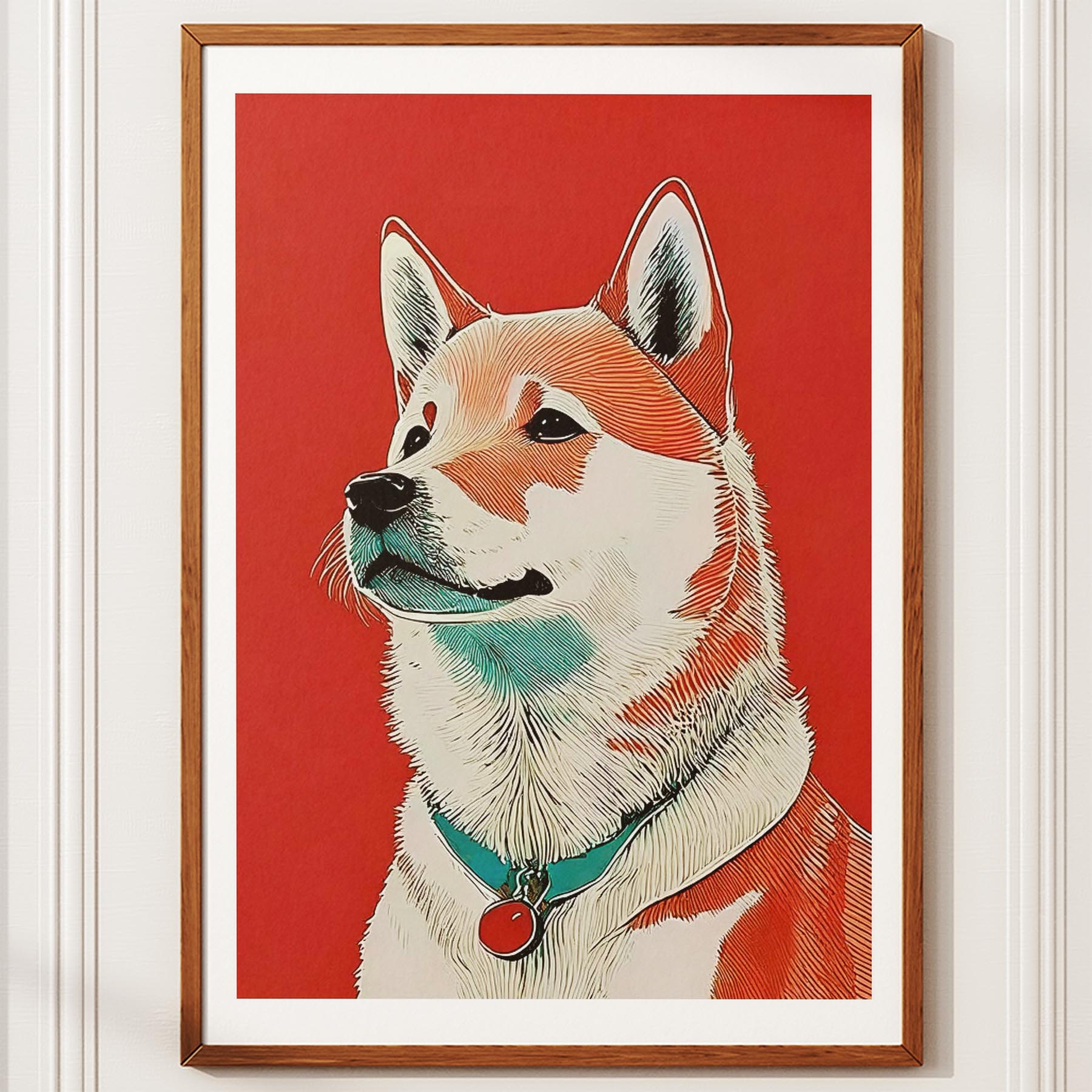 Shiba Red Dog Series image 10
