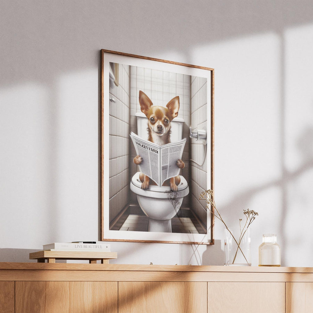 Chihuahua Toilet Humour Dog Series 1 image 5