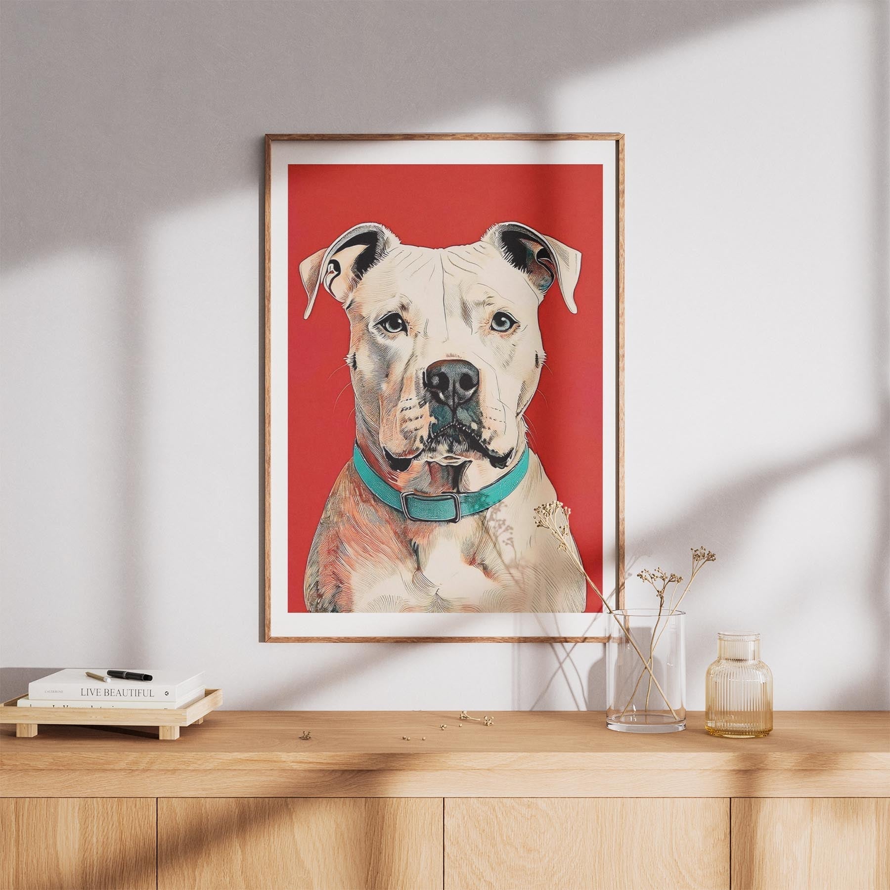 American Pitbull Terrier Red Dog Series image 8