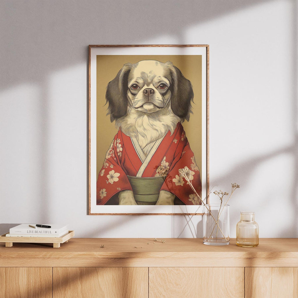Pekingese Japanse Kimono Dog Series image 8