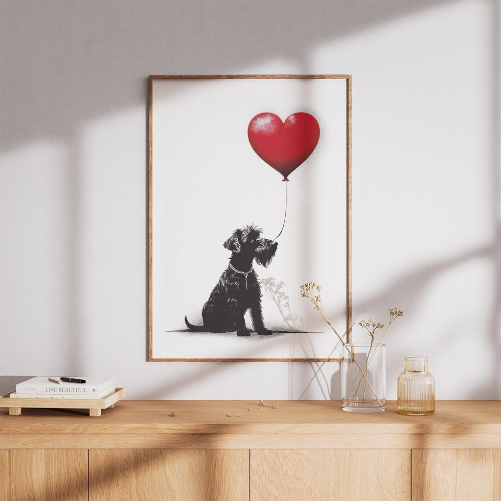 Irish Terrier DOGSY Series inspired by the Art of Banksy image 8