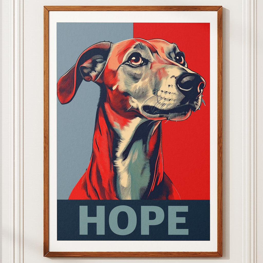 Greyhound HOPE Series Inspired by the Obama Poster image 10