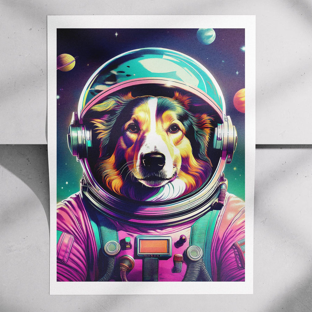 Rough Smooth Collie Space Dogs Series image 7