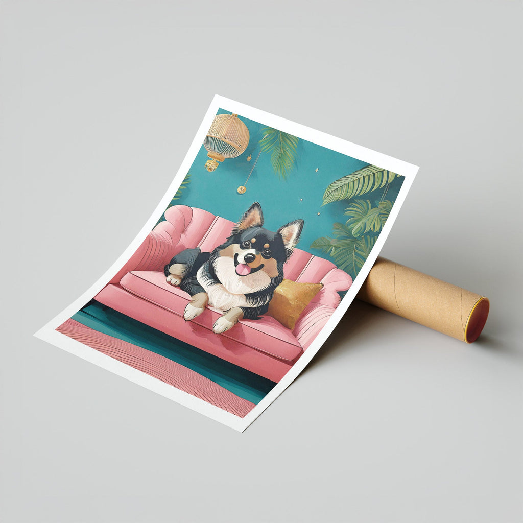 German Spitz  Just Lounging Around image 7