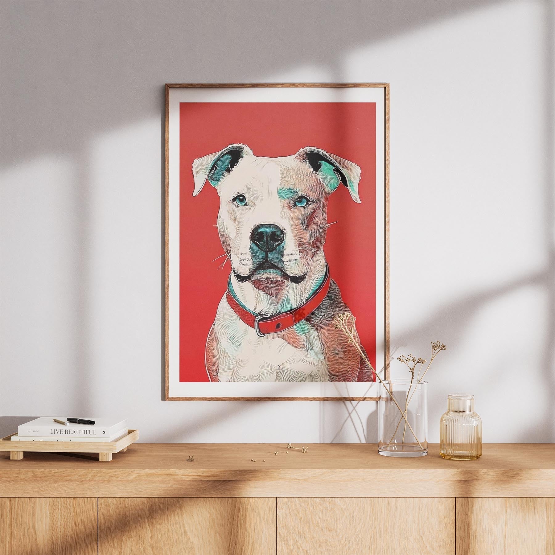 American Staffordshire Terrier Red Dog Series image 8
