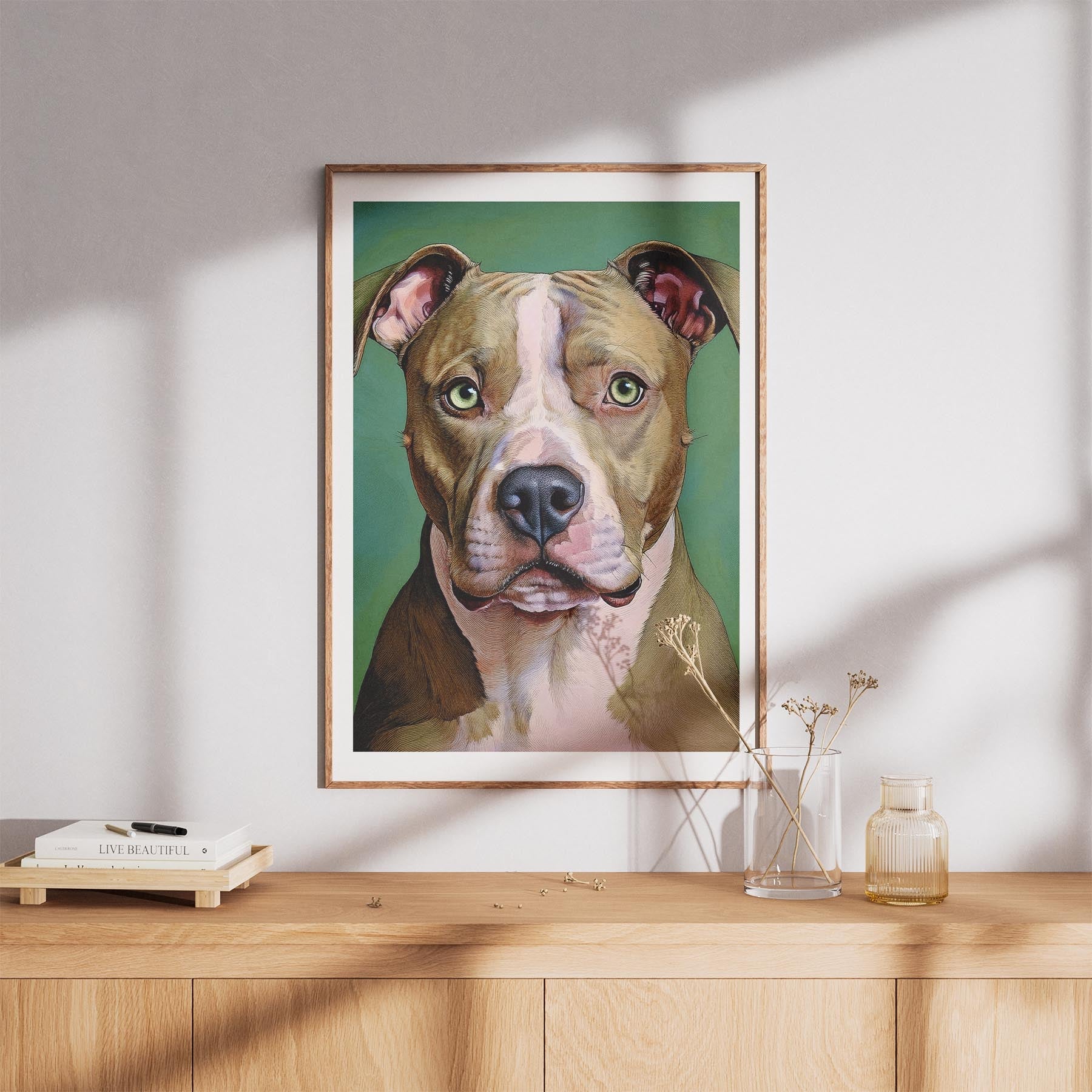 American Staffordshire Terrier Green Painted Series image 8
