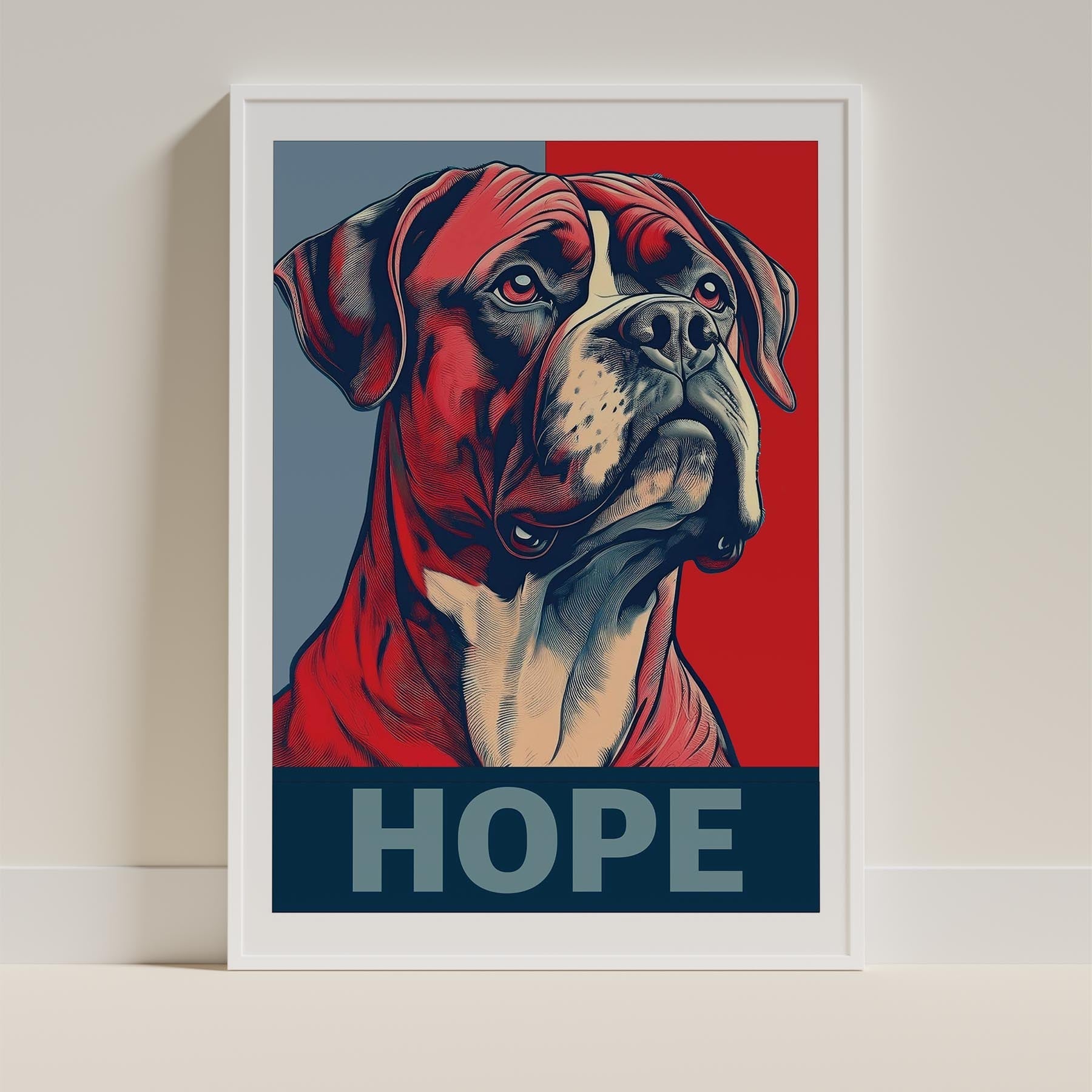 Boxer HOPE Series Inspired by the Obama Poster image 9