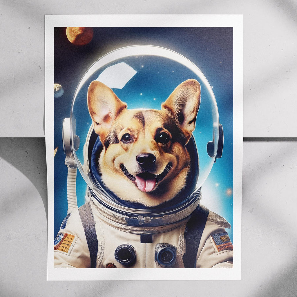 Corgi Astronaut Dog Series image 7