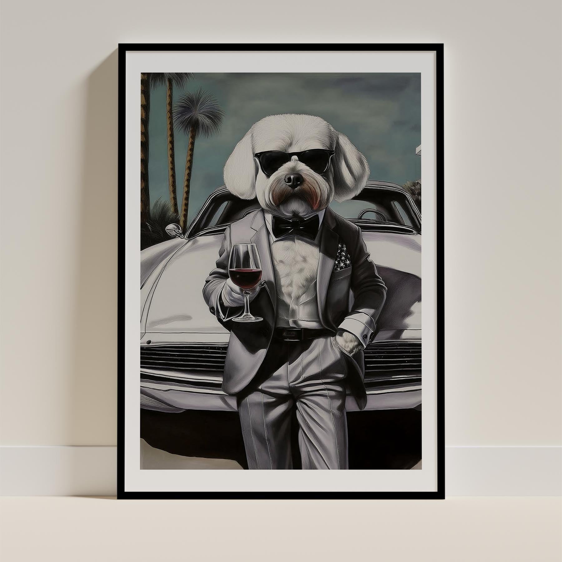 Bichon Frise Dog Art Print Unframed Vol 1 | 11 Unique Designs | Wall Art Gift for Dog Lovers - Image 5 | Dogsy & Co