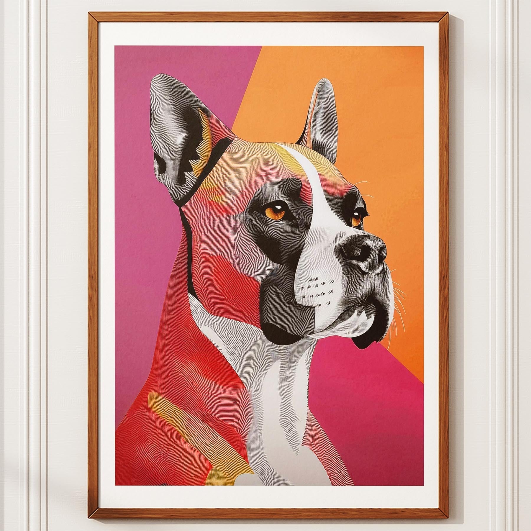 Boxer Modern Pop Dog Series image 10