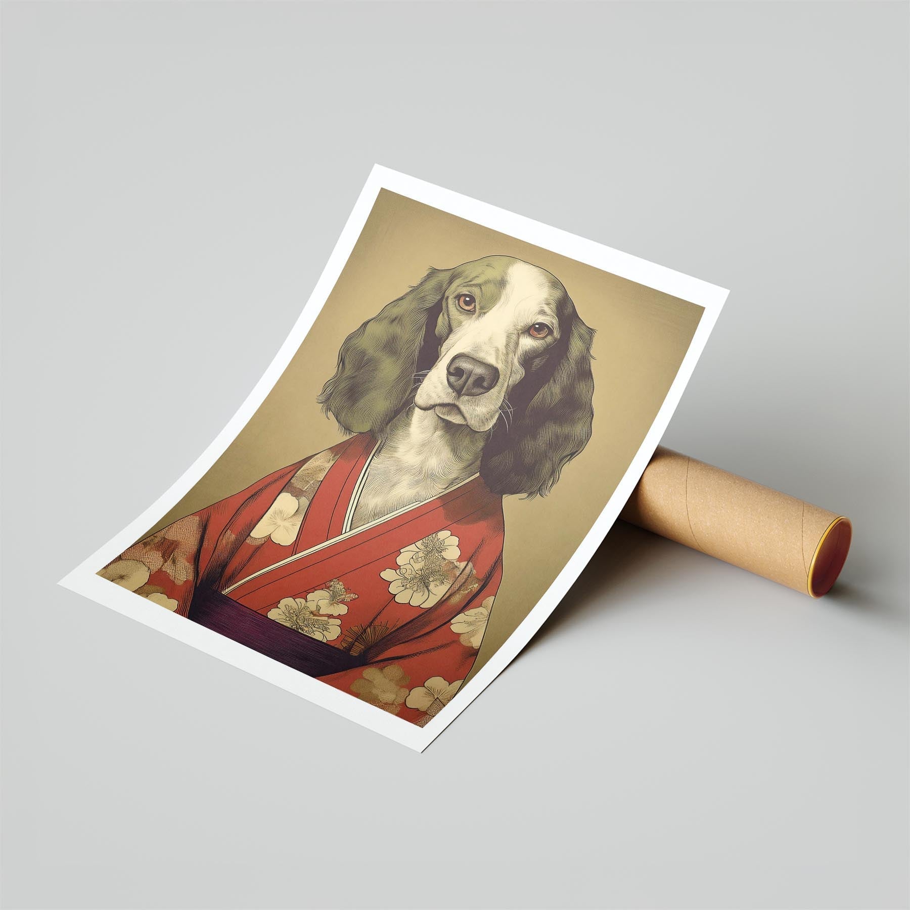 Irish Setter Japanse Kimono Dog Series image 6