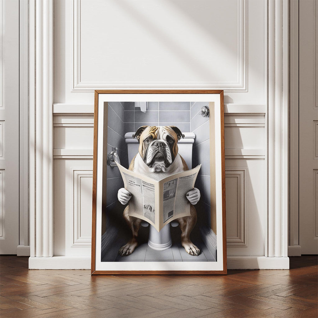 Bulldog Toilet Humour Dog Series 5 image 4
