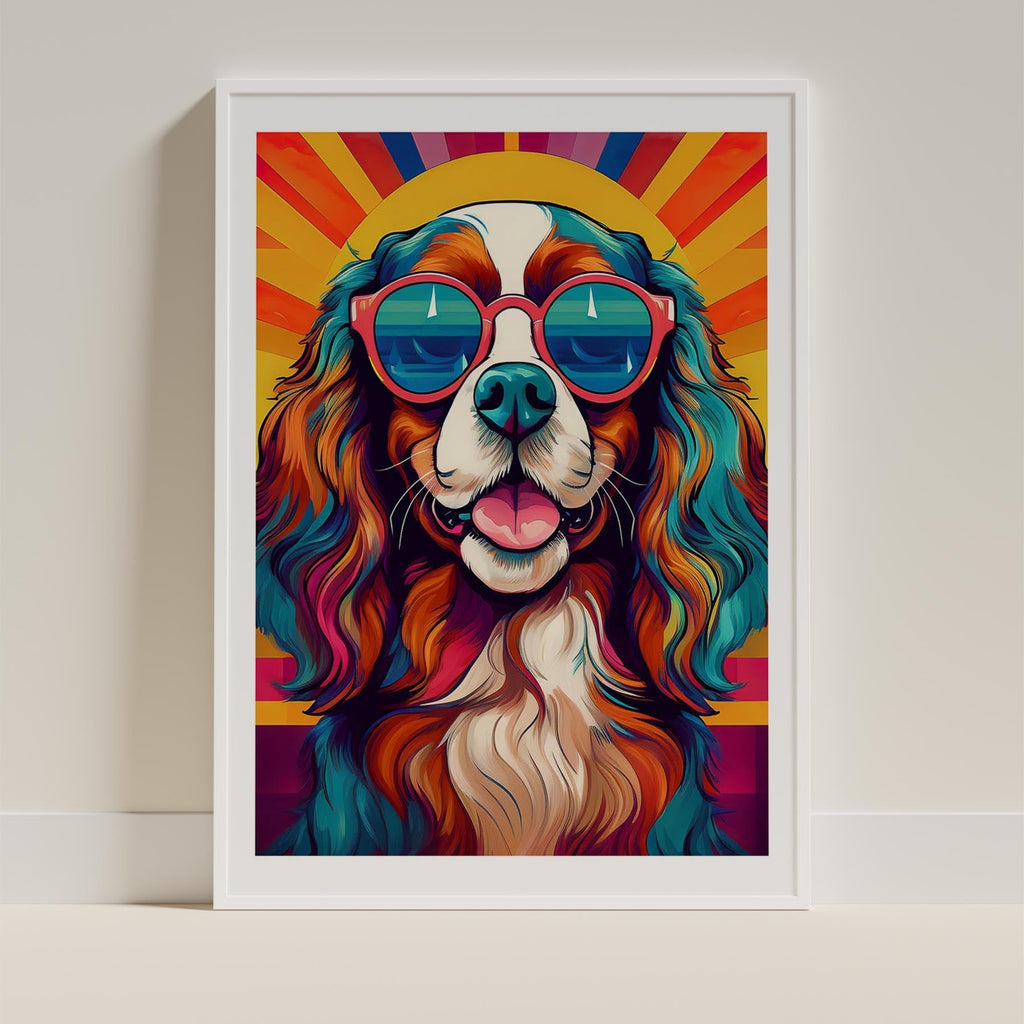 Cavalier King Charles Spaniel In Colourful Sunnies 2 image 9